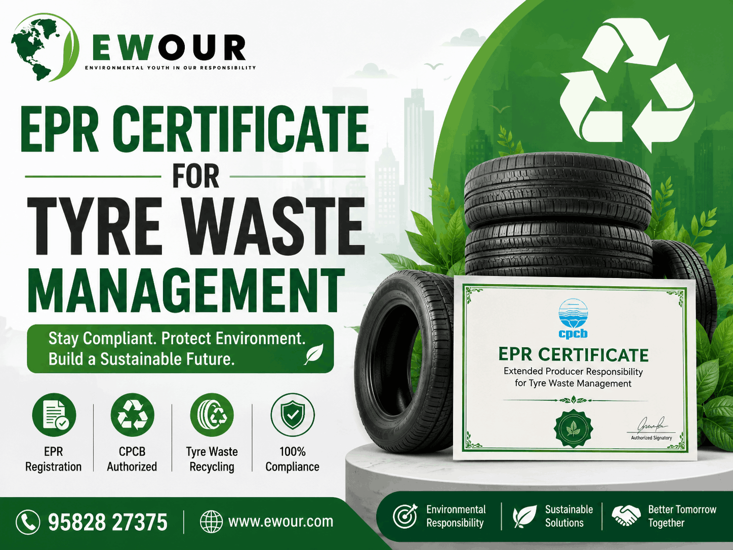 EPR Certificate for Tyre Waste Management: What Businesses Really Need to Know